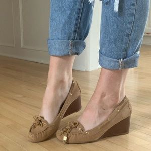 Michael Kors wedge loafers